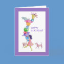 Gifts Girl Birthday Card by floatinglemons Gifts Girl Birthday Card