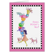 Gifts Girl Mother's Day Card cards