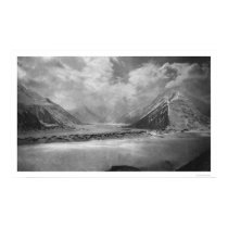 Gigantic Glacier Alaska 1912 posters