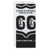 Giganticus Headicus Route 66 Kingman Arizona Full Color Rack Card