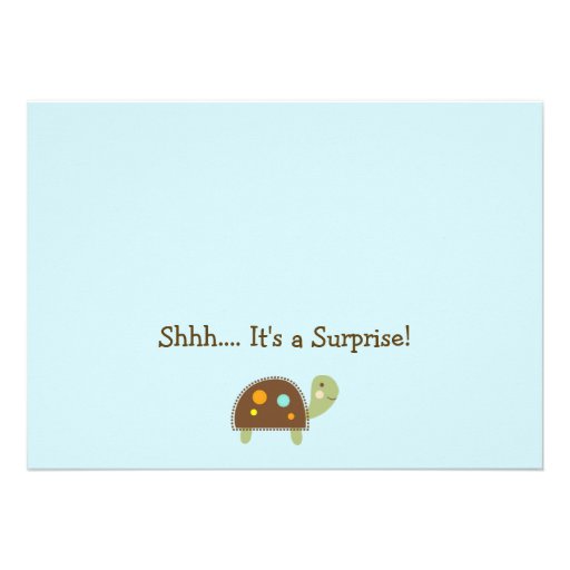 Giggle Gang/Jungle Animals Baby Shower Invitation