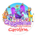 GiggleBellies + Your Child's Name Sticker