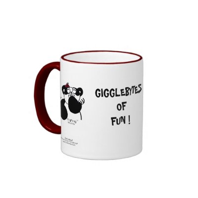 GIGGLEBYTES OF FUN!  Mug by Computious