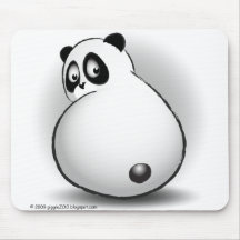 gigglePanda del bebé Tapetes De Ratón