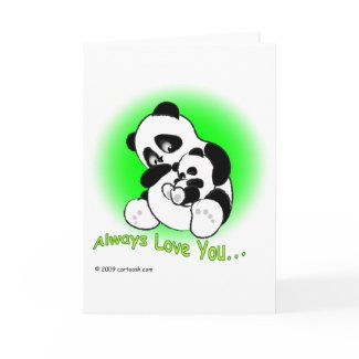 gigglePanda for Mother's Day card