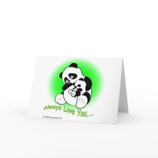 gigglePanda for Mother's Day card