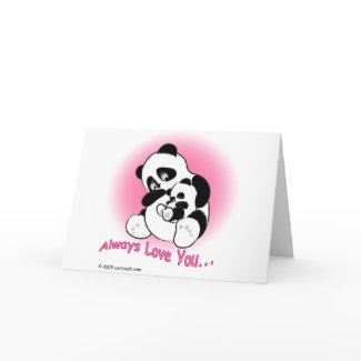 gigglePanda for Mother's Day card