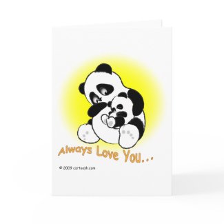 gigglePanda for Mother's Day card