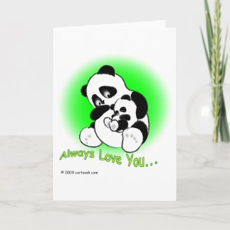 gigglePanda on Mother's Day card