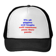 Giggles & Laughs Pees Pants Hats