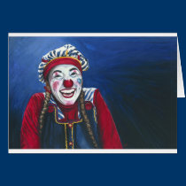 Giggles the Clown Painting cards