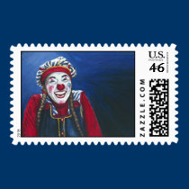 Giggles the Clown stamps