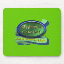 Gigglestown creations green mousepad mousepads