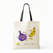 Giggling Onion and Giddy Banana Bag bags