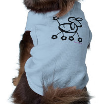 Gigi - le pooch - Poodle Pet Ribbed Tank Clothing pet clothing by luxegal Gigi - le pooch - Poodle Pet Ribbed Tank Clothing pet clothing