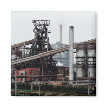 Gijon Asturias 1 Refrigerator Magnet