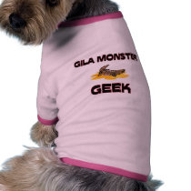 Gila Monster Geek pet clothing by AnimalShirts Gila Monster Geek pet clothing