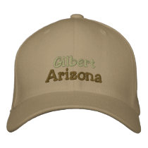 Gilbert, Arizona Cap embroidered hats