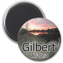 Gilbert Arizona Sunset Magnet magnet