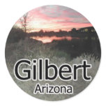 Gilbert AZ sunset sticker