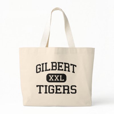 Gilbert - Tigers - High School - Gilbert Arizona Bags by customteamsportswear