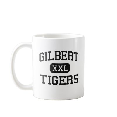 Gilbert - Tigers - High School - Gilbert Arizona Coffee Mug by customteamsportswear