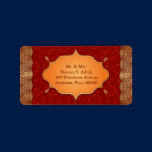 Gilded Edge Indian Frame labels