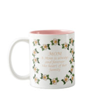 Gilded Flower Mom, Gilded Flower Mom mugs by dlcarpenter Gilded Flower Mom, Gilded Flower Mom mugs