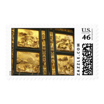 Gilded panels Florence Postage Stamp