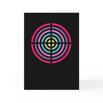 Gilead Circle Card by DARLENE by DarleneArtist