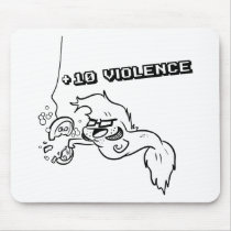 Giles Learns Violence Mouse Pad