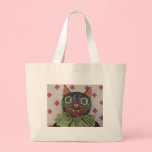Giles the Happy Cat Tote Bag