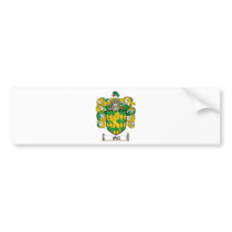 GILL FAMILY CREST -  GILL COAT OF ARMS bumper stickers