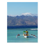 Gilli Islands Boat Postcard