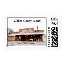 GilliesIncSM03, Gillies, Gillies Coney Island postage