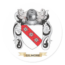 Gilmore Coat of Arms (Family Crest) Stickers