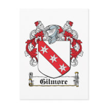 Gilmore Family Crest Postcards