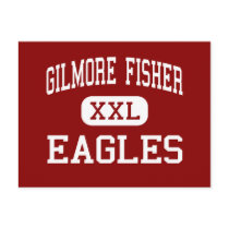 Gilmore Fisher - Eagles - Middle - Trenton postcards by customteamsportswear Gilmore Fisher - Eagles - Middle - Trenton postcards