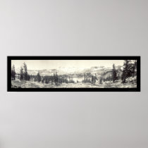 Gilmore Lake Tahoe Photo 1910 Print