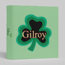 Gilroy Family Binder binders