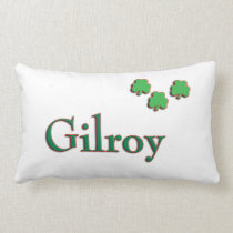 Gilroy Family Irish Pillow pillows