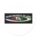GilroyBJJbanner3 Round Stickers