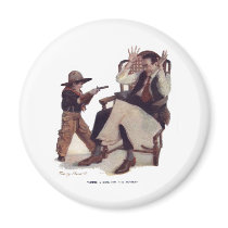 Gimme a Dime for the Movies! Refrigerator Magnets