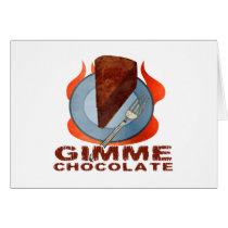 Gimme Chocolate cards