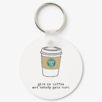gimme coffee keychains by zuzuspetals gimme coffee keychains