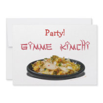 Gimme Kimchi Kimchi Lovers Invites