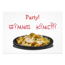 Gimme Kimchi Kimchi Lovers Invites
