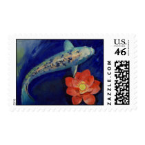 Gin Matsuba Koi Stamp