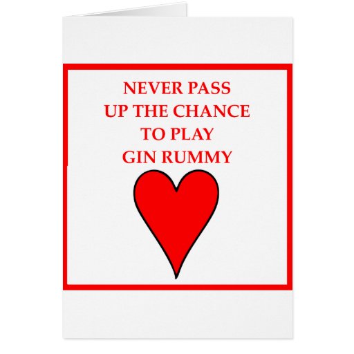 gin rummy card zazzle gin rummy card zazzle