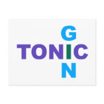 Gin Tonic Longdrink cocktail Postcards